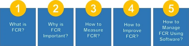 5 Questions about FCR