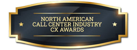 North American Call Center CX Awards Badge