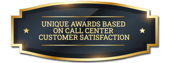 Unique Call Center Awards Badge
