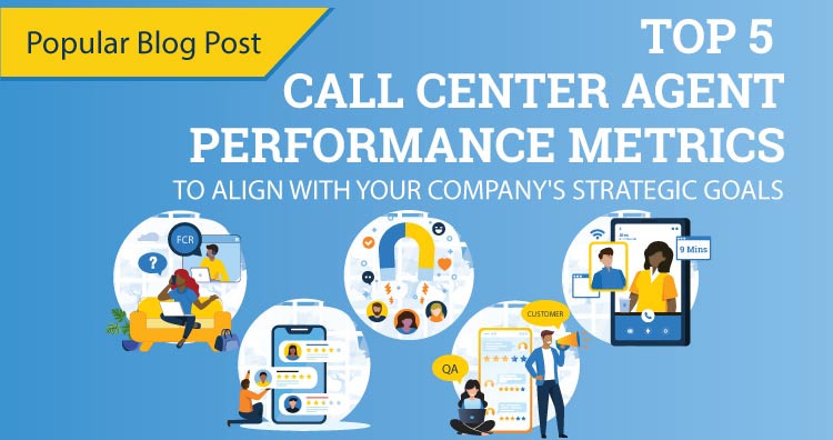 top 5 call center agent performance metrics blog thumbnail