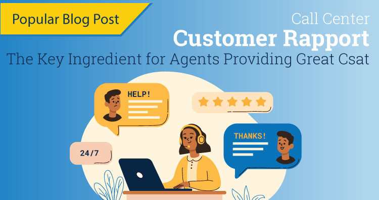 customer rapport the key ingredient for agents providing great Csat blog thumbnail