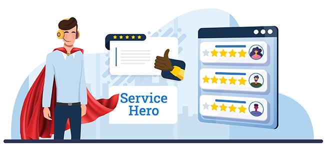 Customer Service Heroes