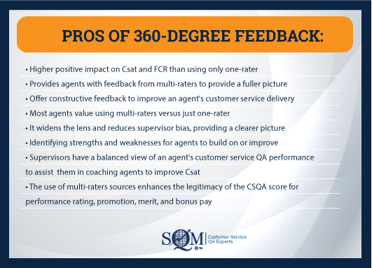 pros of 360-degree feedback infographic