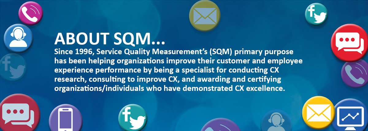 About Sqm Group Cx Research Consulting Awards - 