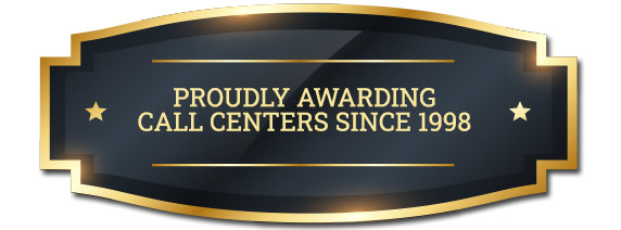 Proudly Awarding Call Centers Awarding Call Centers Badge