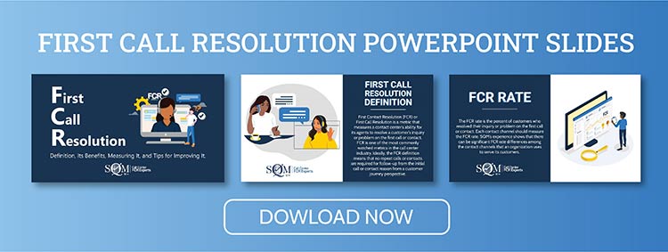 First Call Resolution PPT