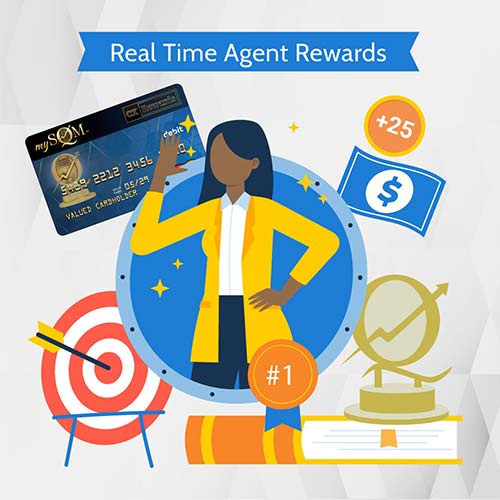 Real-time Agent Rewards