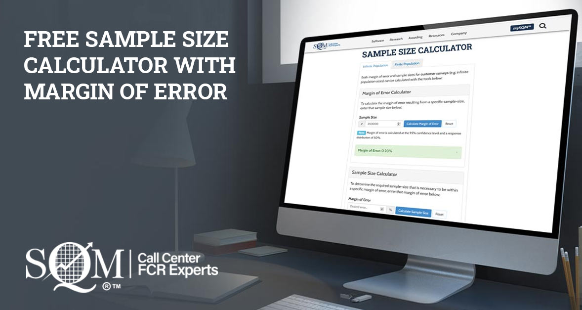 Free Sample Size Calculator With Margin of Error