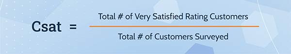 Customer Satisfaction Calculation