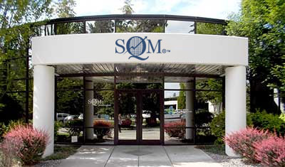 SQM's Coreur d'Alene office entrance.
