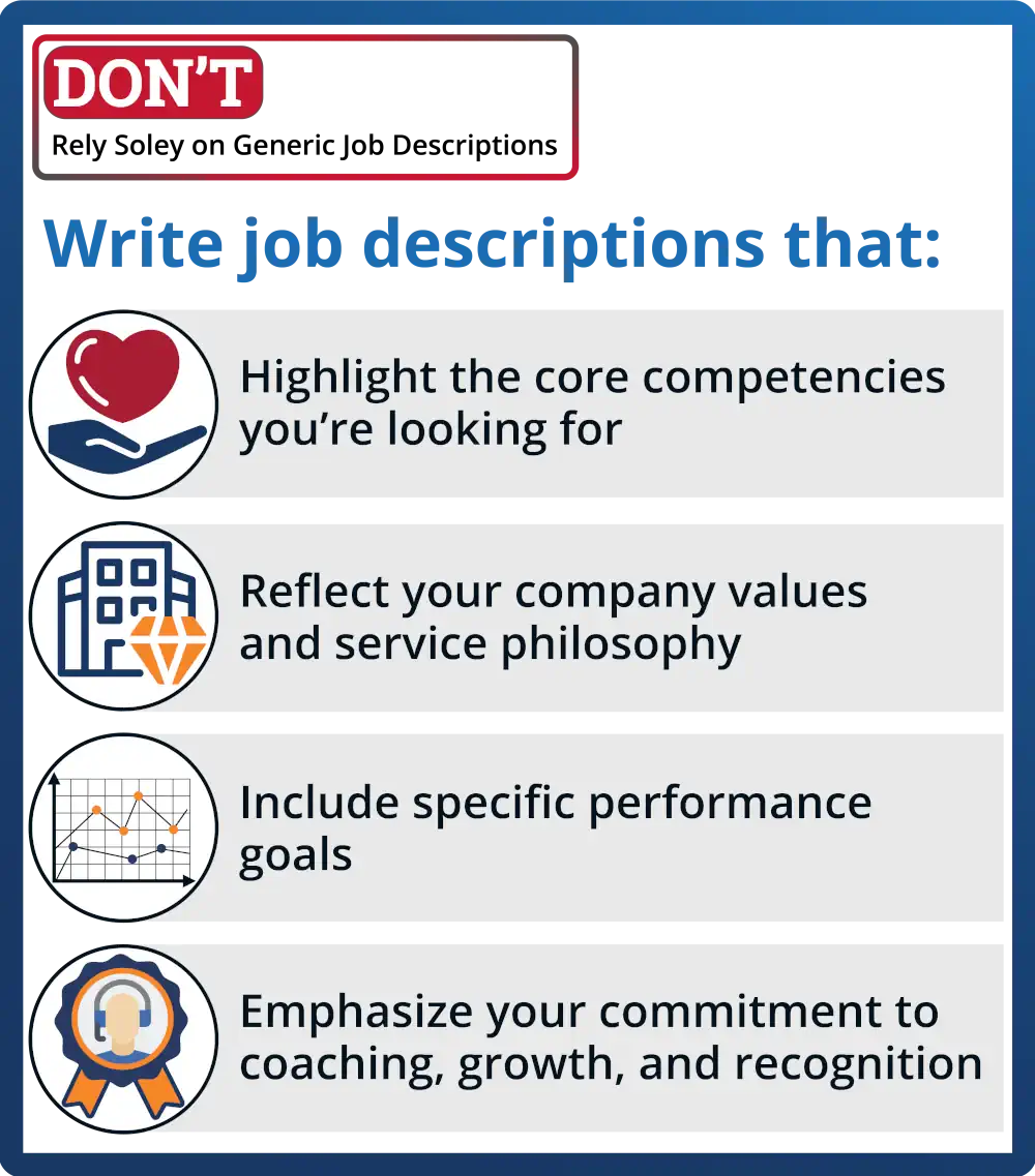 Don't Rely Solely On Generic Job Descriptions