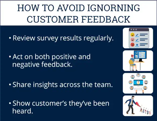 How to avoid ignoring customer feedback