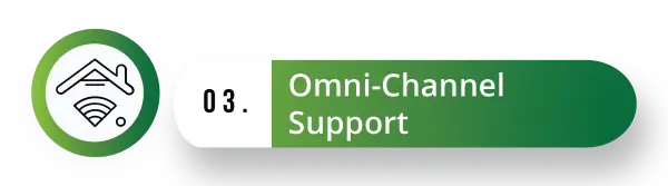 3. Omni-Channel Support