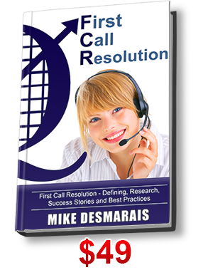 First Call Resolution Book First Call Resolution Book