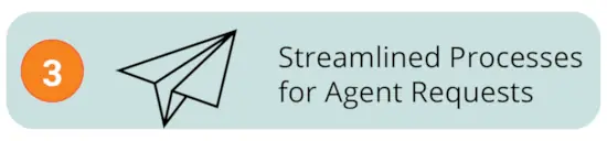 Streamlined Processes for Agent Requests