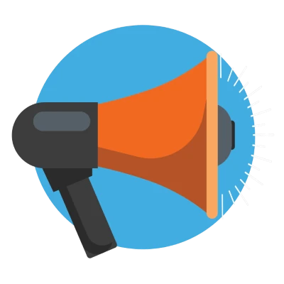 icon of a megaphone