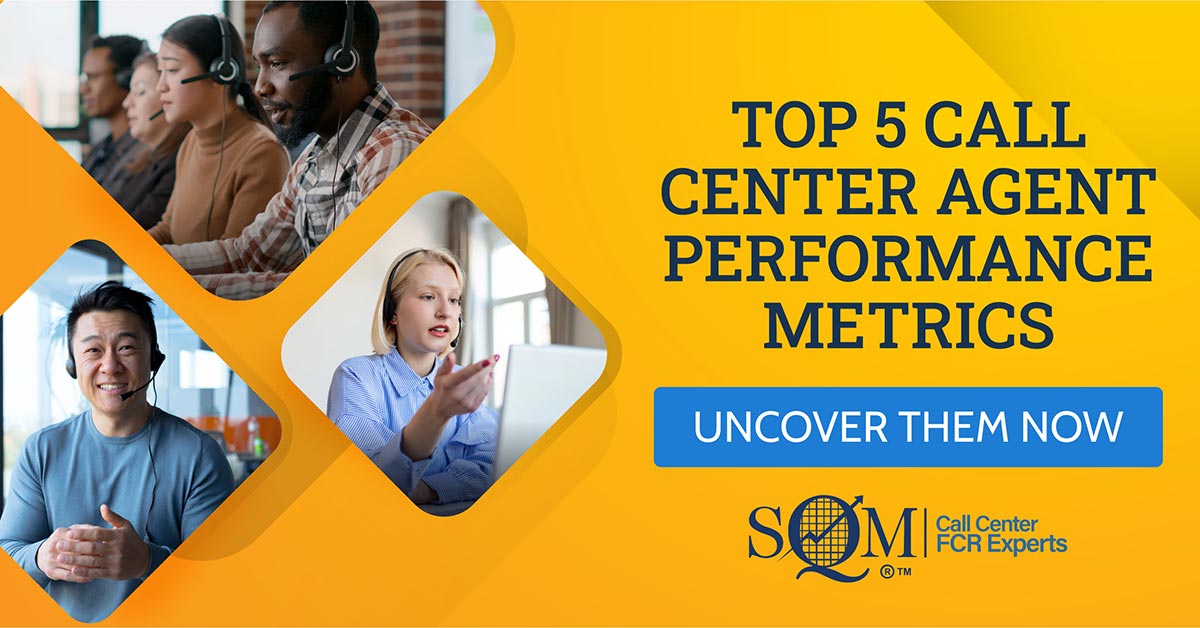 Top 5 Call Center Agent Performance Metrics